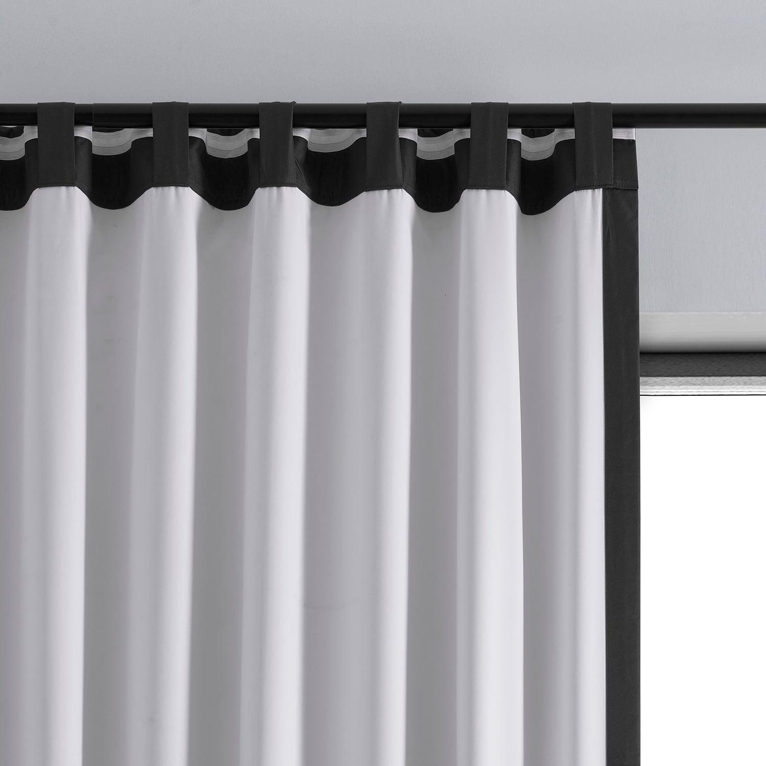 Deep Black Blackout Curtains for Hotels & Bedrooms - Thermal Insulated Room Darkening Drapes for Better Sleep & Privacy