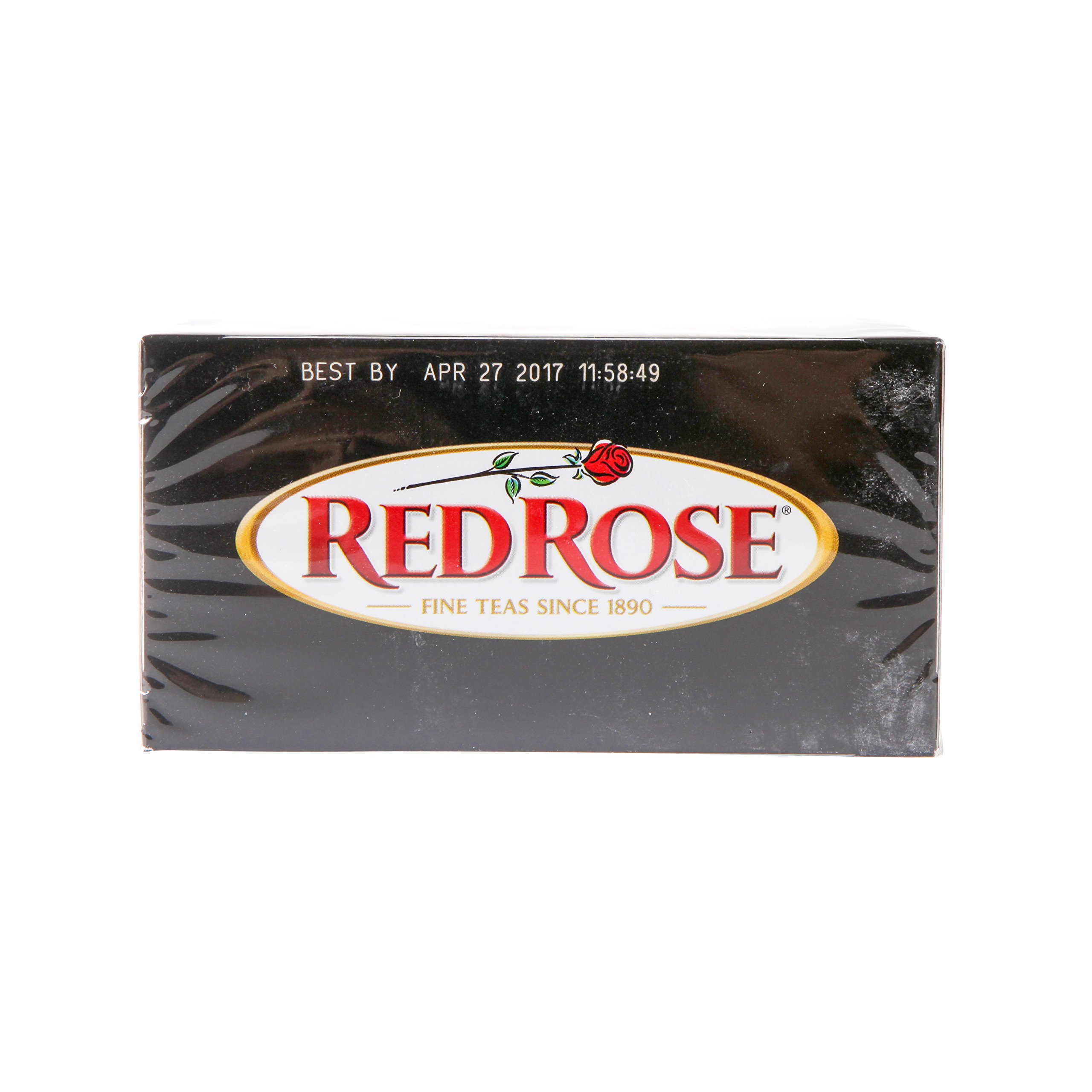 Premium Red Rose Tea Bags - 40 Count | Floral Herbal Tea for Relaxation & Wellness | Perfect for Afternoon Tea, Gifts & Stress Relief