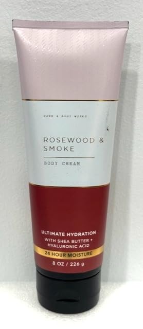 Bath & Body Works Men's Rosewood & Smoke Luxury Gift Set - Cologne Mist, Shower Gel, Body Cream & Hand Cream - Perfect for Gifts, Travel & Daily Skincare Routine