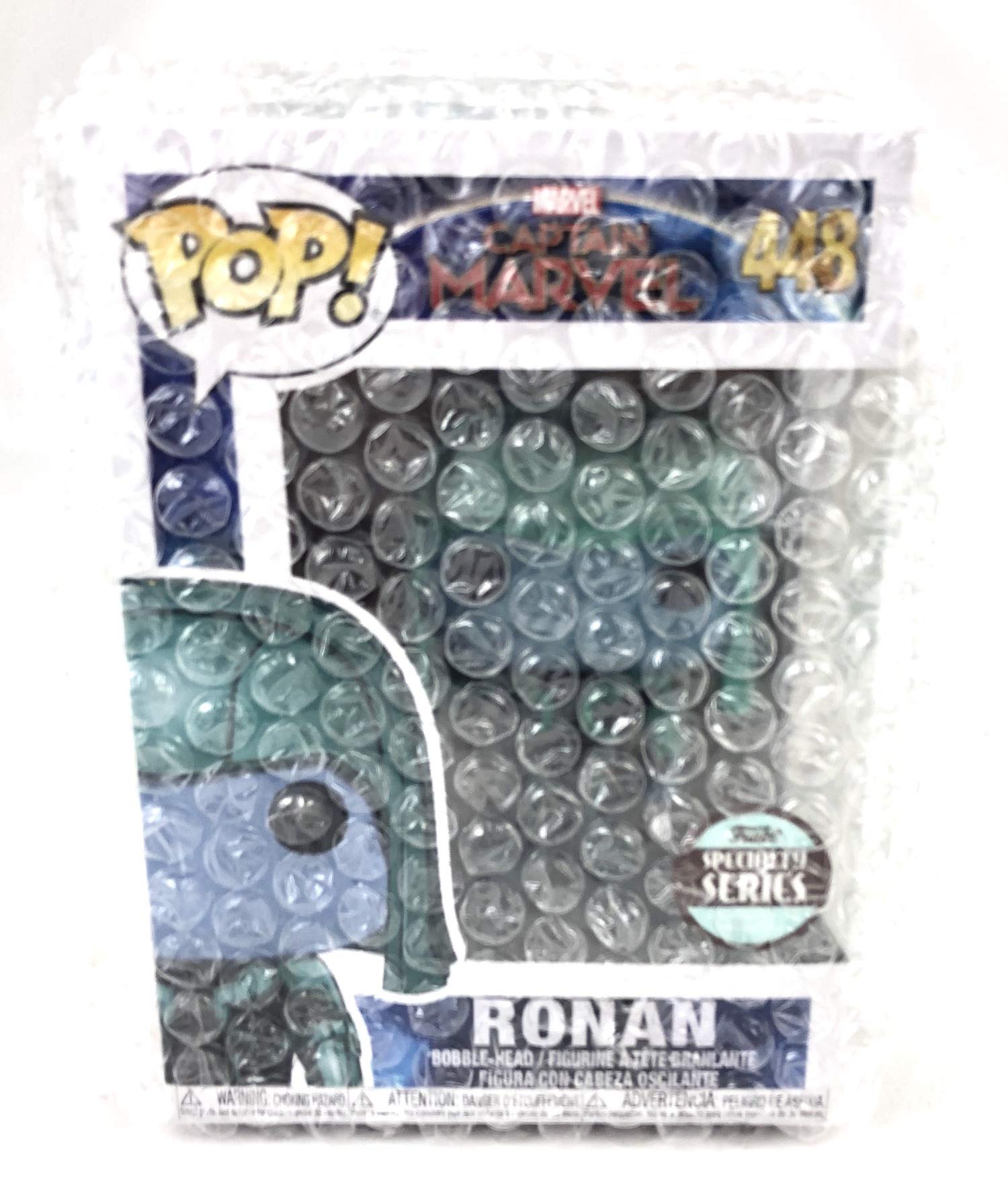 Funko Pop! Captain Marvel Ronan Specialty Series Vinyl Figure - Collectible Marvel Movie Character Toy for Display & Gifts - Perfect for Marvel Fans, Collectors & Home Decor