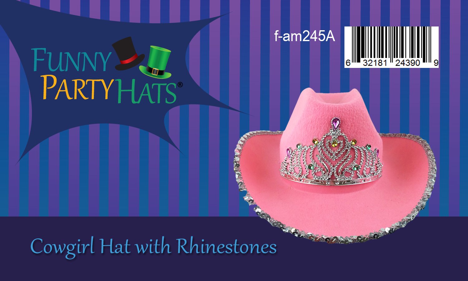 Funny Cowgirl Party Hats for Women - Western Cowboy Princess Hats | Perfect for Birthday Parties, Bachelorette Events & Country Themed Celebrations
