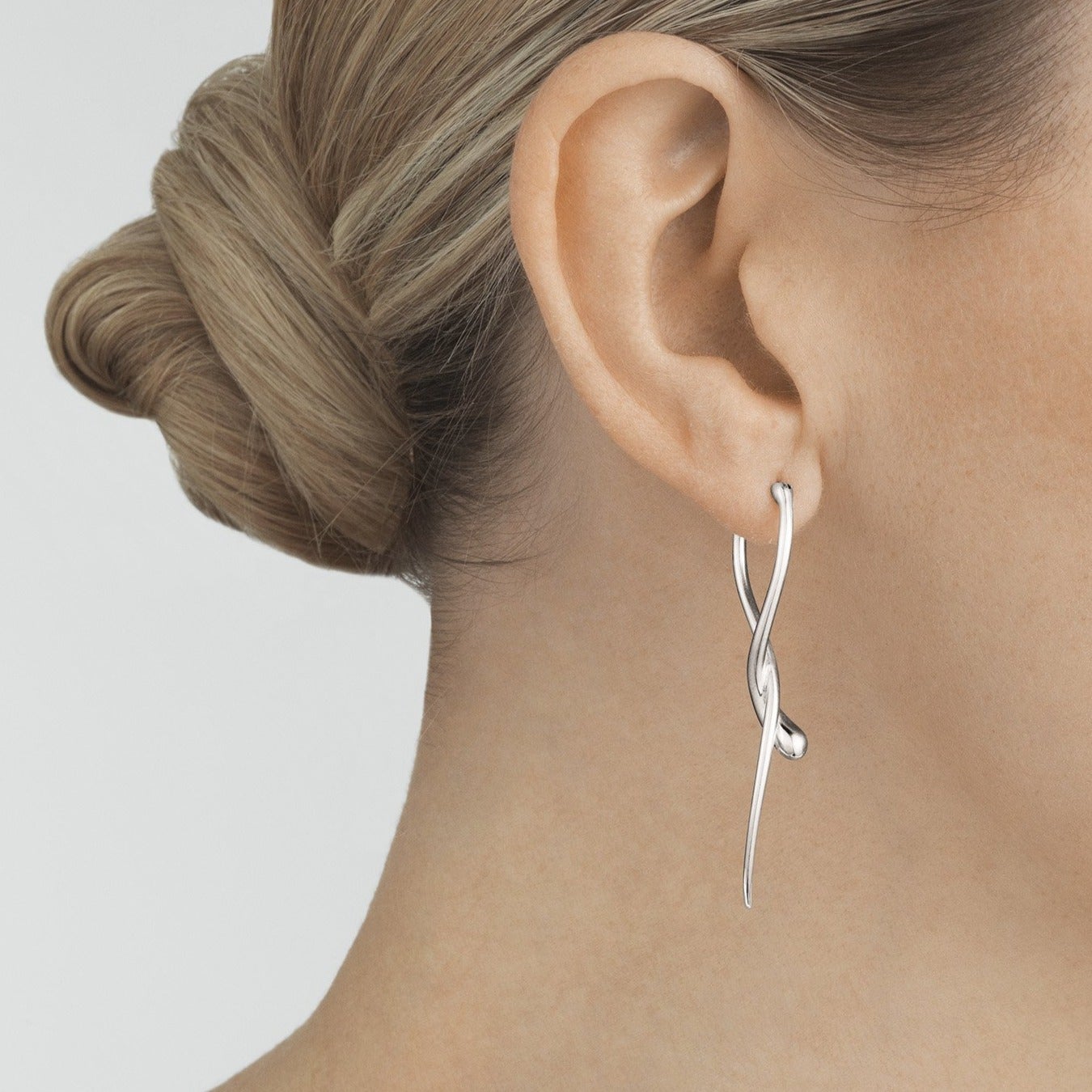 Sterling Silver Mercy Earrings for Women - Elegant Dangle Drop Earrings for Everyday Wear & Special Occasions