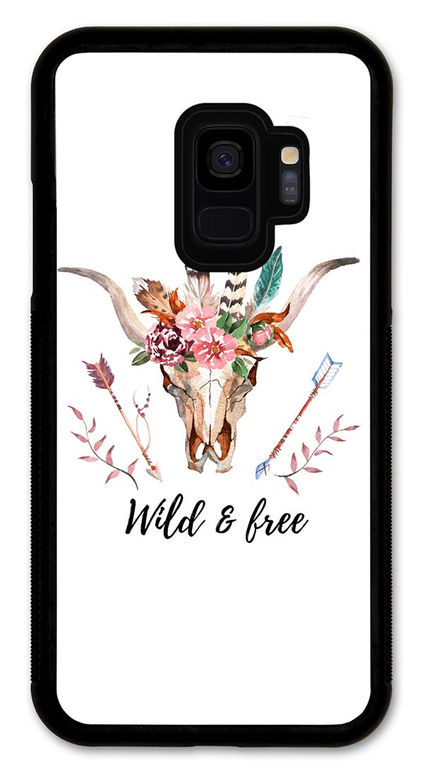 Slim Fit Samsung Galaxy S9 Phone Case - Skull Design for Outdoor & Travel
