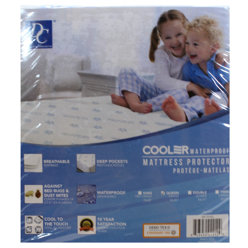 Waterproof Mattress Protector Queen Size - Cool & Breathable, Doctor Recommended for Allergy Relief - Perfect for Bedwetting, Sweat Protection & Hypoallergenic Sleep
