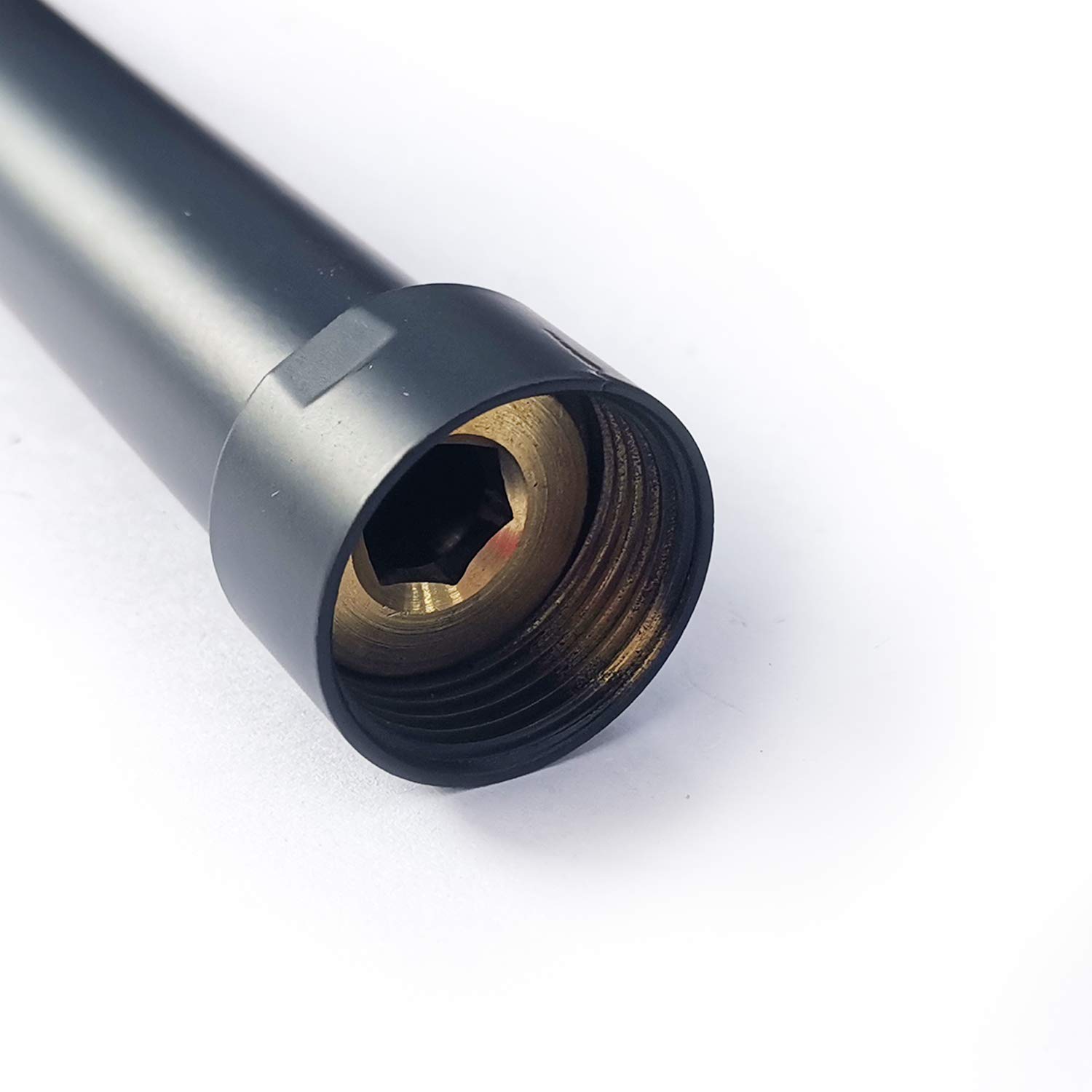 Gotonovo G3/4 Shower Extension Tube - 12 Inch Oil Rubbed Bronze Shower Pipe Extender for Taller Shower Height - Perfect for Outdoor, RV & Bathroom Upgrades
