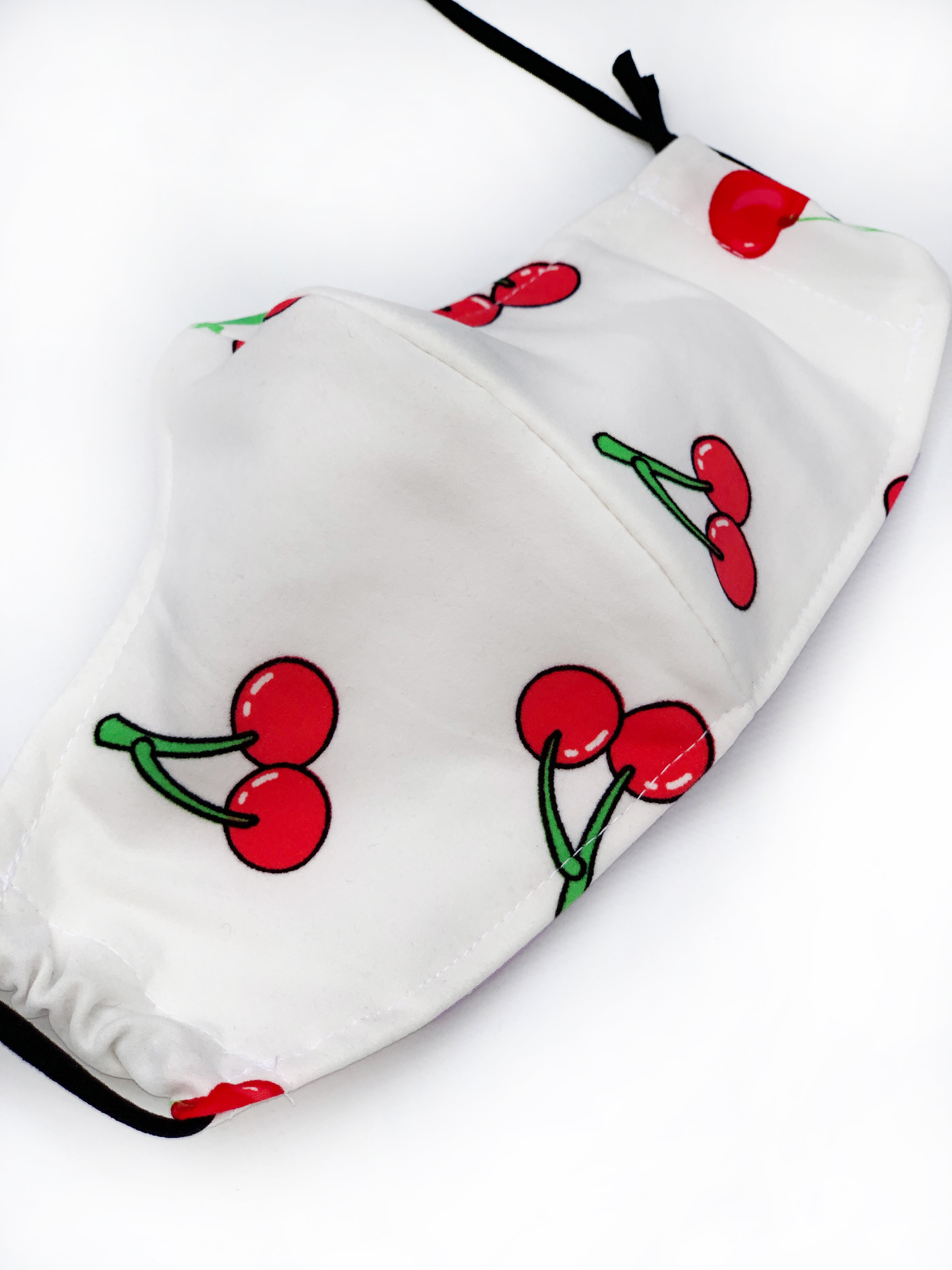 Cherry On Top White Face Mask - Hydrating & Brightening Facial Sheet for Glowing Skin | Perfect for Spa Day, Self-Care Routine & Travel Skincare