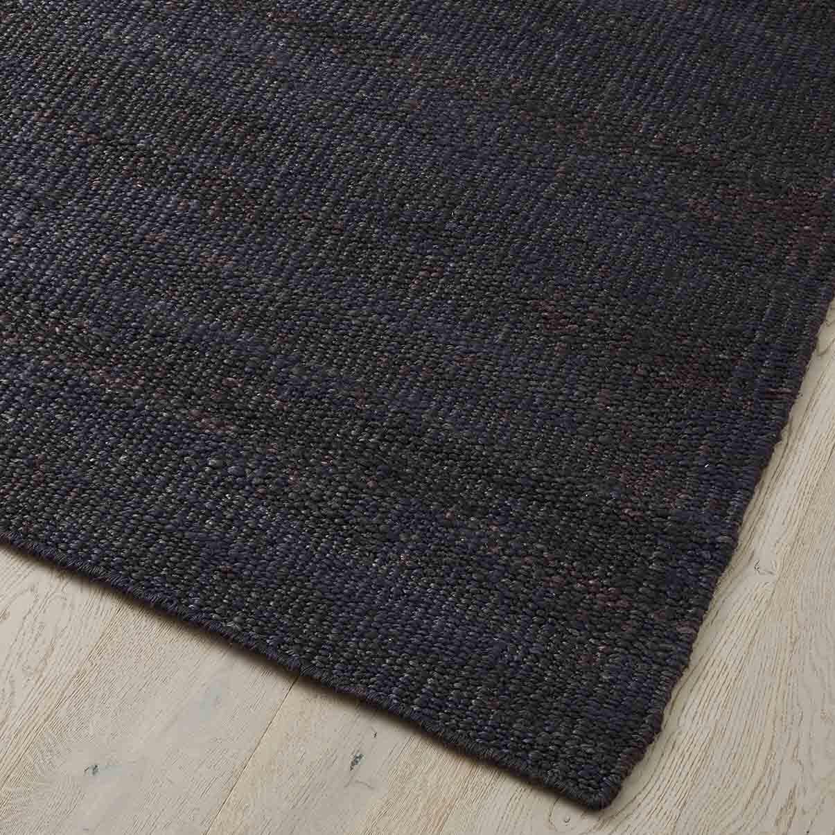 Premium Weave Cadiz Rug 2x3m (6.5x9.8ft) Charcoal Gray - Soft & Durable Area Rug for Living Room, Bedroom, Dining Room - Pre Order Now