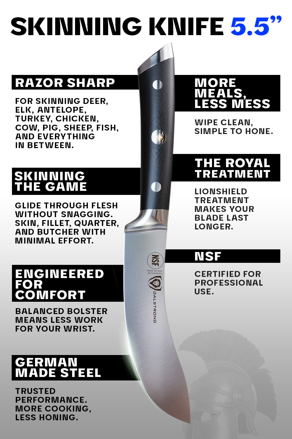 Premium Dalstrong Gladiator Series 5.5