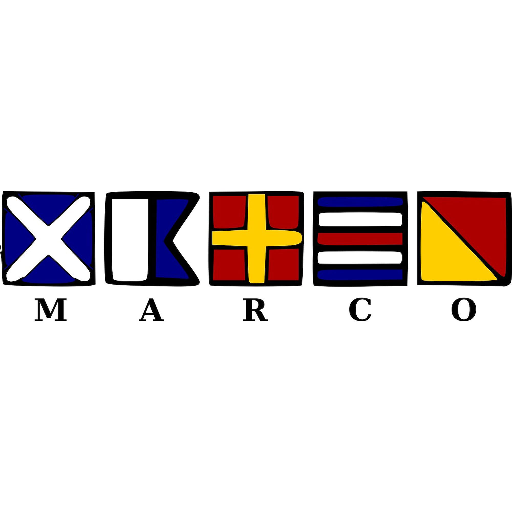 Marco Island Oval Car Bumper Sticker - Waterproof Vinyl Decal for Cars, Trucks & SUVs - Perfect for Travel Enthusiasts & Beach Lovers