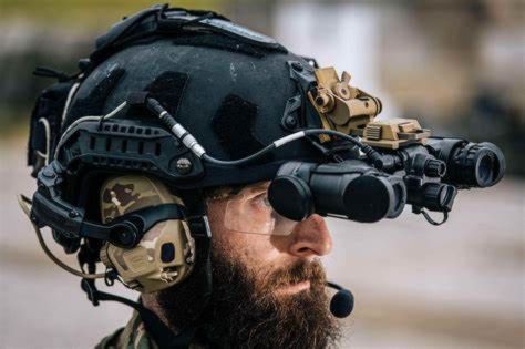 L3Harris BNVD 1531 Gen 3 Night Vision Goggles - White Phosphor 2700 FOM with IR Illuminator for Military, Hunting & Tactical Operations