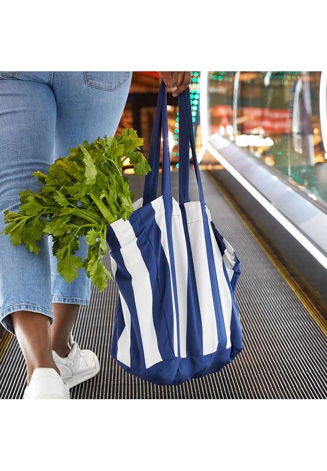Dock & Bay Foldable Tote Bag - Lightweight & Waterproof Beach Bag for Travel, Gym, Shopping & Daily Use