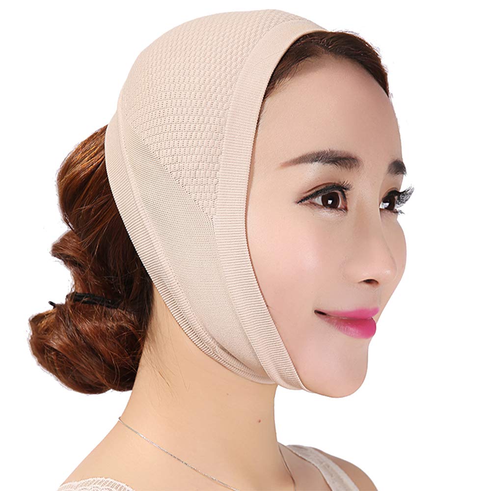 **Face Slimming Belt - Anti-Wrinkle & Skin Firming Face Mask for Cheek Lifting & V-Shape Contouring | Stress Relief & Facial Care for Women & Men | Home Spa & Travel Use**