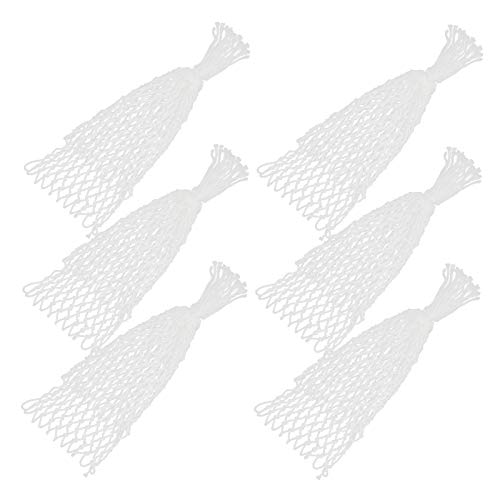 VGEBY 6PCS Billiards Pool Table Pockets - Premium Cotton Mesh Net Bags for Pool Table Accessories | Perfect for Home Game Rooms, Bars & Professional Billiard Halls