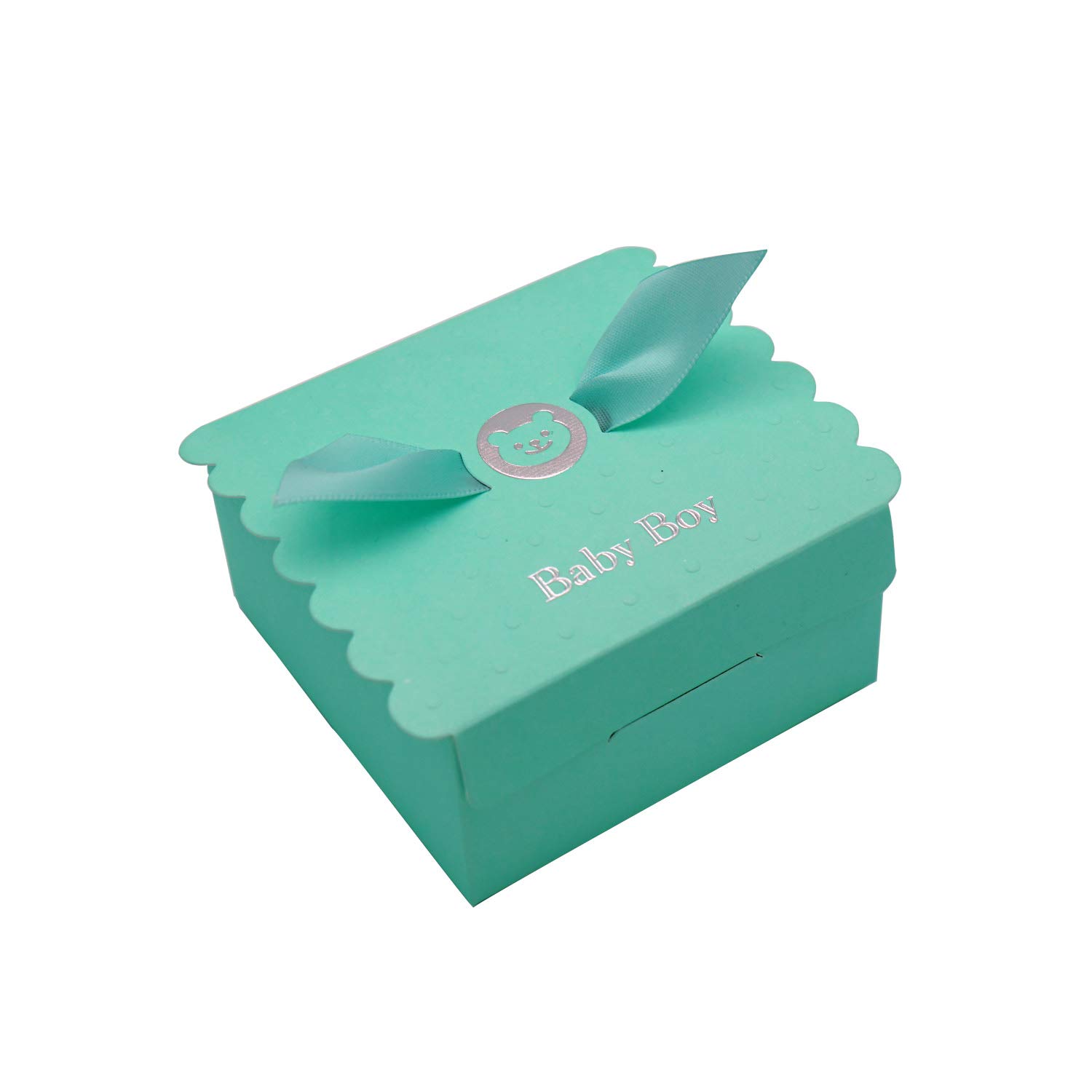 30 PCS Baby Shower Favors - Cute Angel Wings Chocolate Gift Box for Baby Girl & Boy, Birthday Party Supplies, Baby Shower Guests, Wedding Favors - Perfect for Gender Reveals, Christenings & 1st Birthday Celebrations