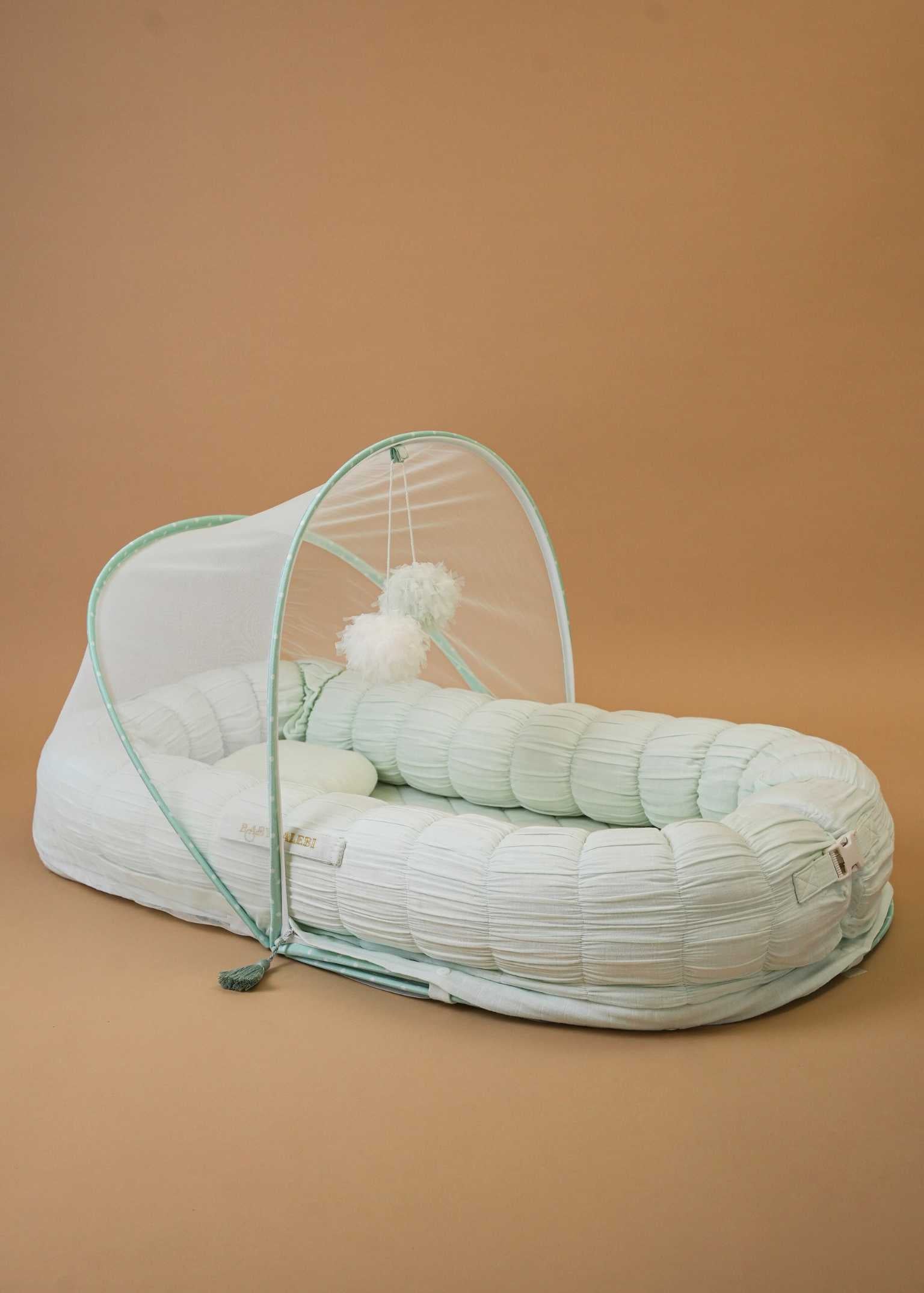 The Sleep Cloud Nest Aqua - Ultra Comfort Memory Foam Pillow for Side, Back & Stomach Sleepers - Perfect for Home, Travel & Office Use