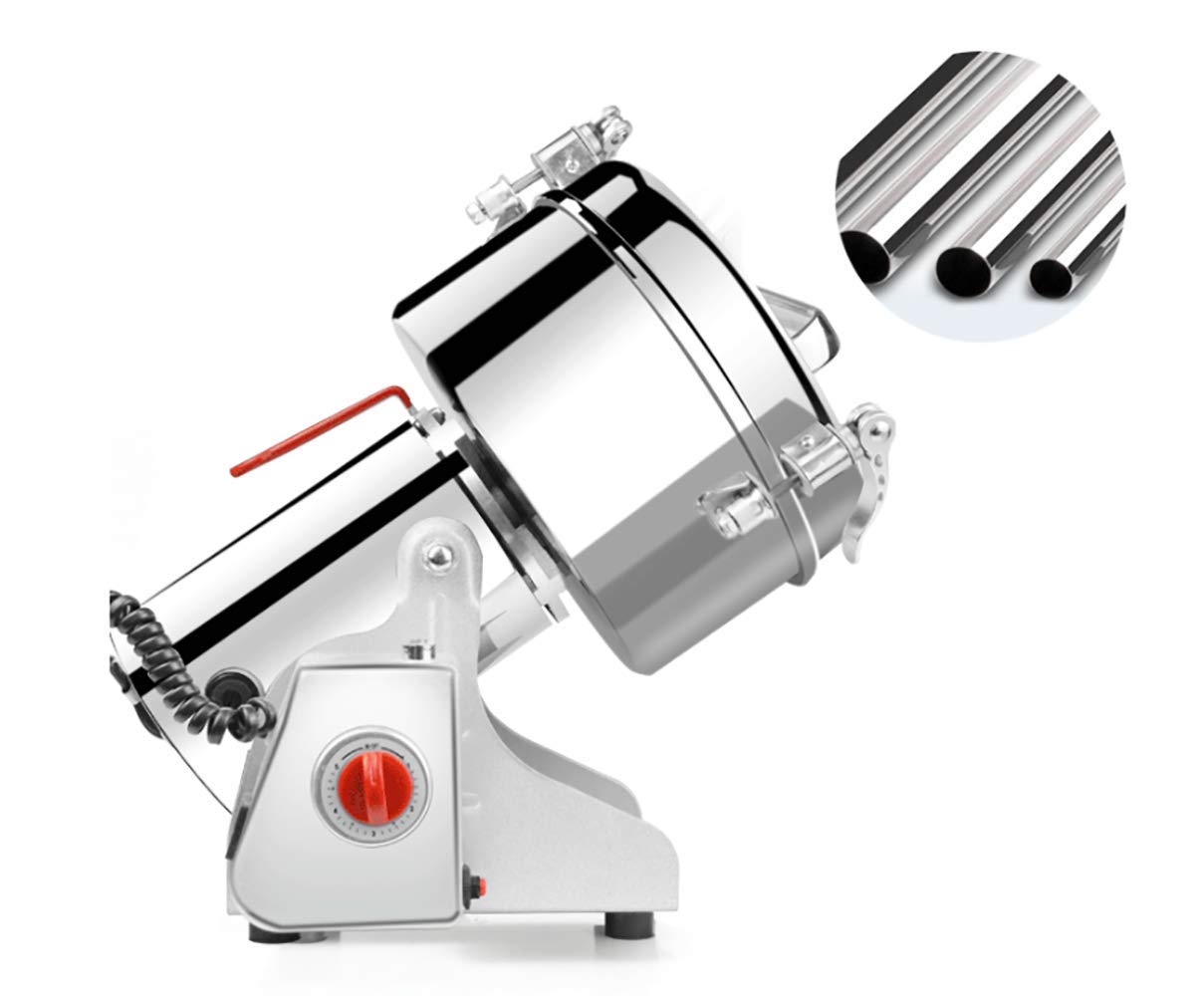 500g Electric Grain Grinder Mill for Cereal, Spice, Herb - Superfine Powder Machine 110V/220V - Perfect for Home Kitchen, Coffee, Baking & DIY Spice Blends