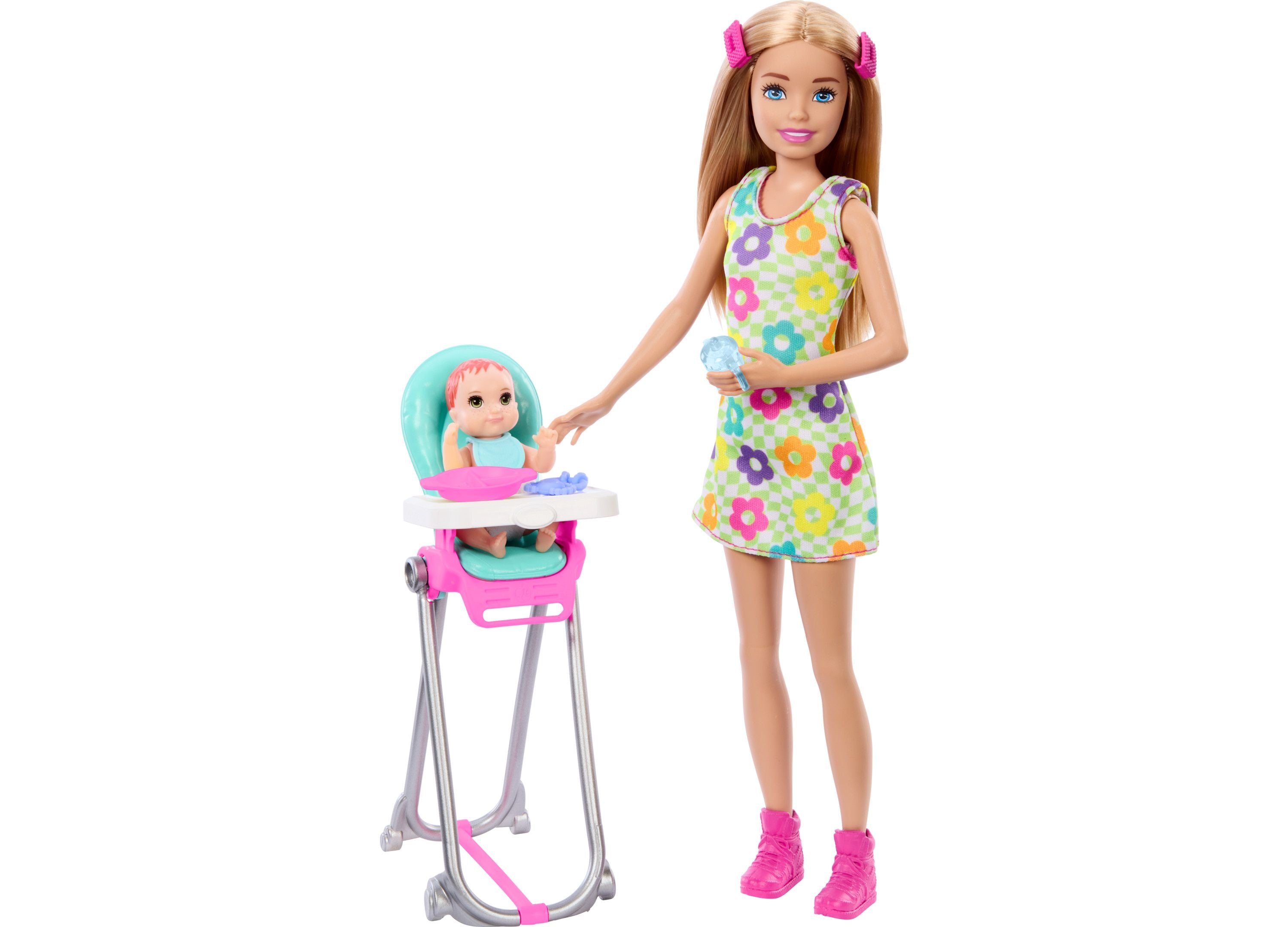 Barbie Skipper Babysitters Inc. Playset with Blonde Hair - Interactive Doll Set for Kids, Pretend Play & Role-Playing Games | Perfect Gift for Girls Ages 3+