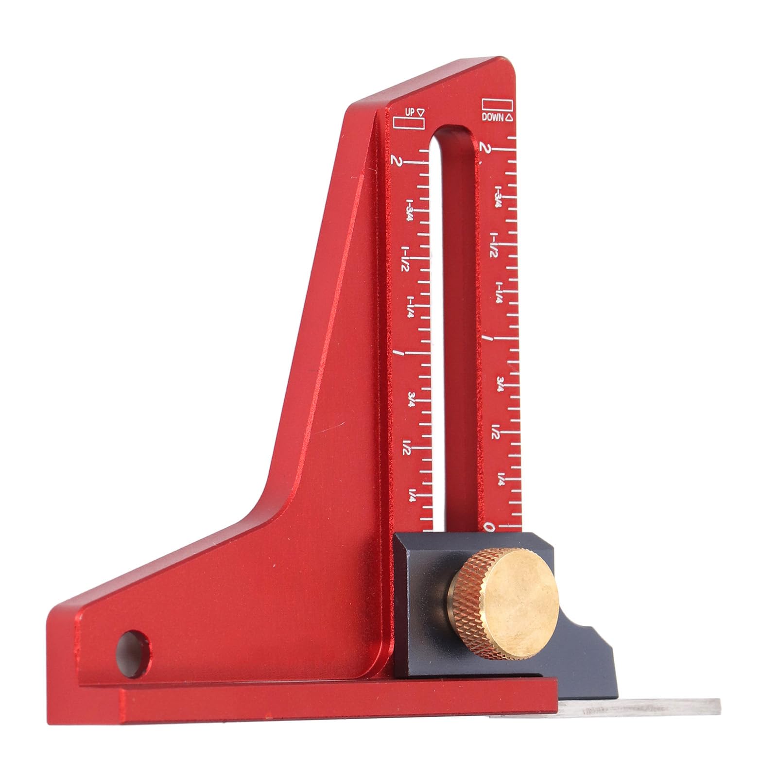 0-2 Inch Table Saw Depth Ruler - Woodworking Measurement Tool for Saw Table & Trimming Machine | Precision Woodworking Projects