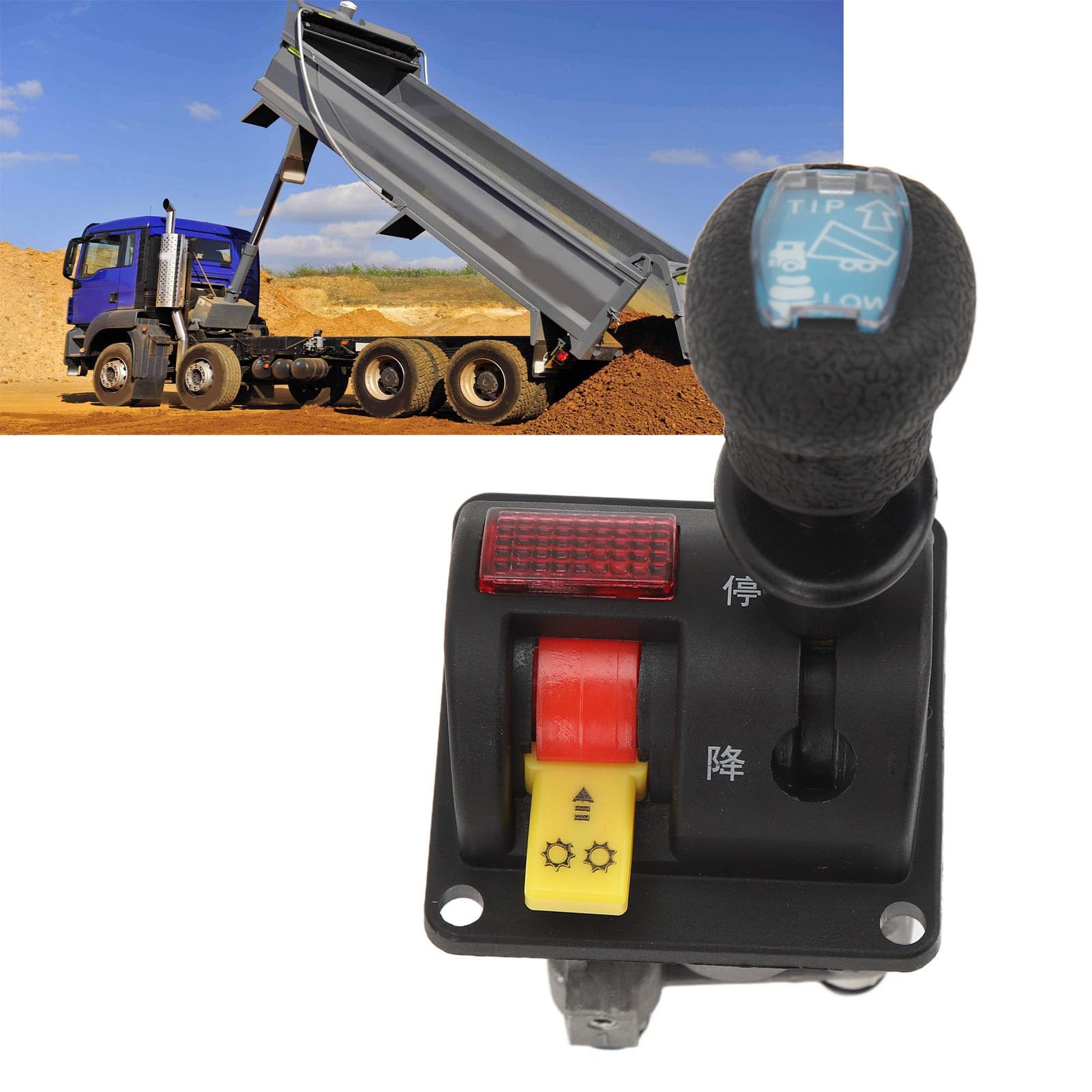 High Strength Proportional PTO Dump Truck Control Valve - Durable Hydraulic System Valve for Dump Trucks | Ideal for Construction, Mining & Heavy-Duty Hauling Operations