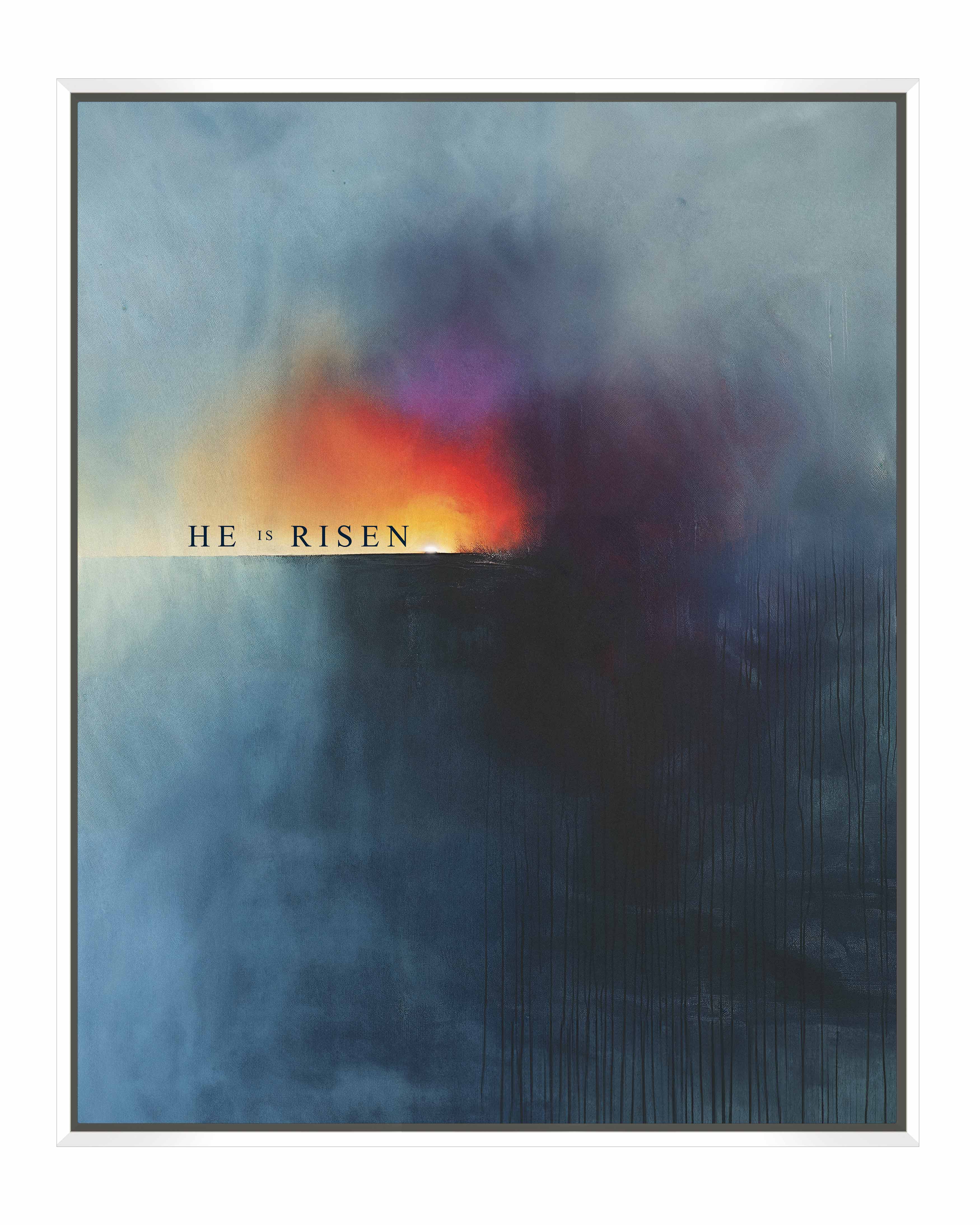 Jesus Christ Resurrection Gallery Wrapped Canvas - Religious Wall Art for Easter Decor, Church, Home & Office - Inspirational Christian Gift