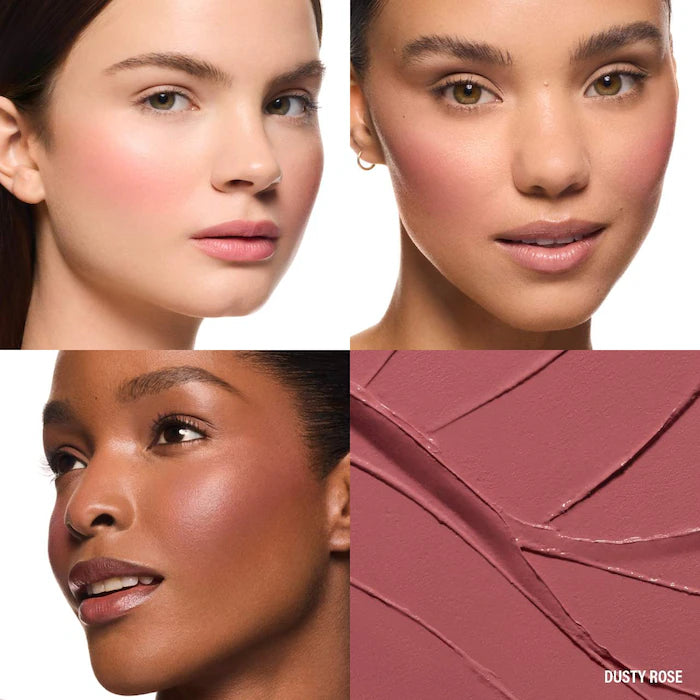 MAKEUP BY MARIO Soft Pop Blush Stick - Creamy Long-Lasting Blush for Cheeks & Lips | Natural Flush for Day & Night Makeup Looks