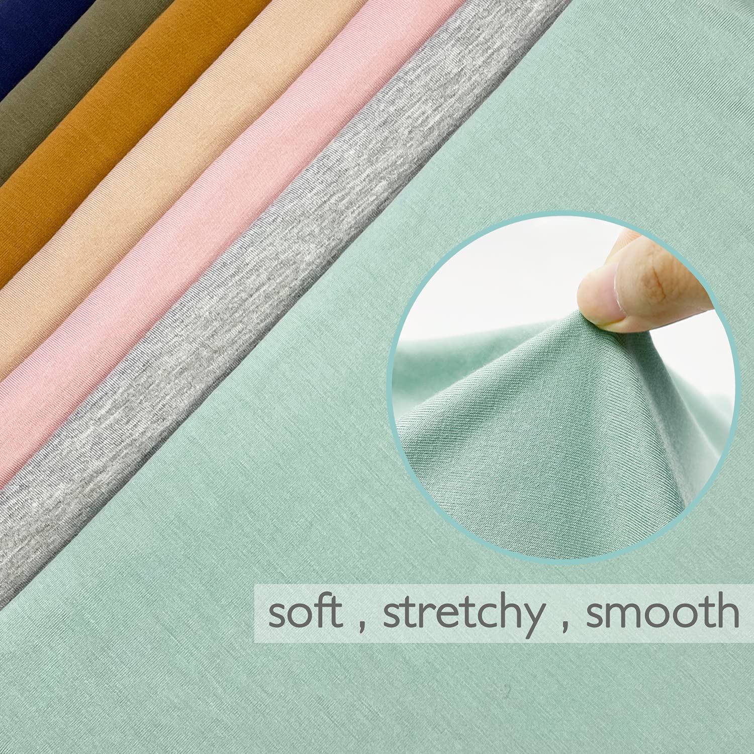 OWLOWLA Baby Swaddle Blanket & Hat Set - Soft Newborn Swaddle Wrap & Receiving Blanket for Boys & Girls (Baby Blue) - Perfect for Hospital, Home & Photo Shoots