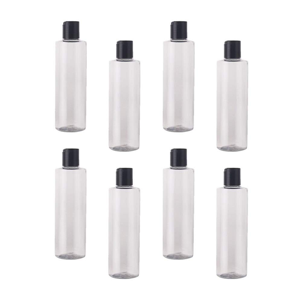TOPBATHY 8-Piece Travel Bottle Set - Leak-Proof Empty Shampoo, Lotion & Liquid Containers with Spray Bottle | TSA Approved for Toiletries, Cosmetics & Skincare | Perfect for Air Travel, Gym & Vacation