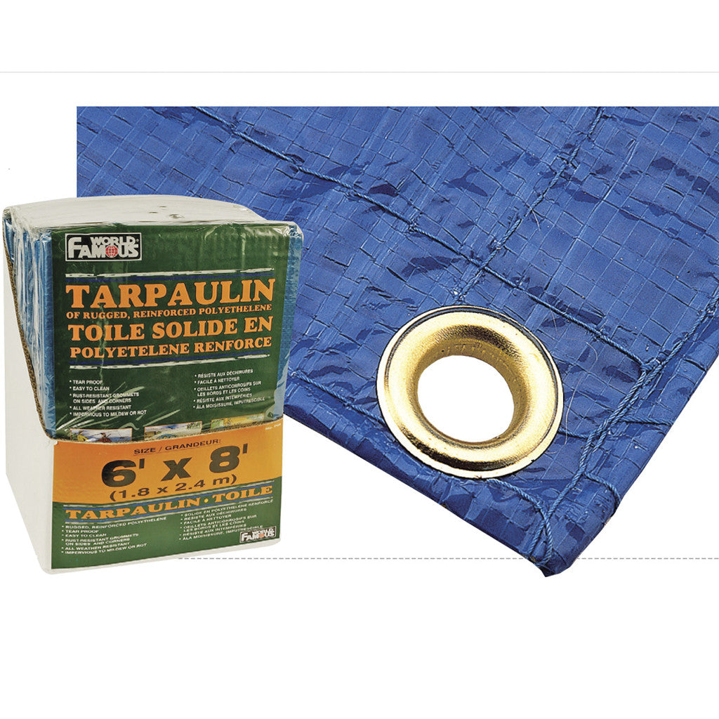 Durable 10x12 All-Purpose Ripstop Tarp - Waterproof, UV Resistant for Camping, Outdoor Events & Emergency Shelter