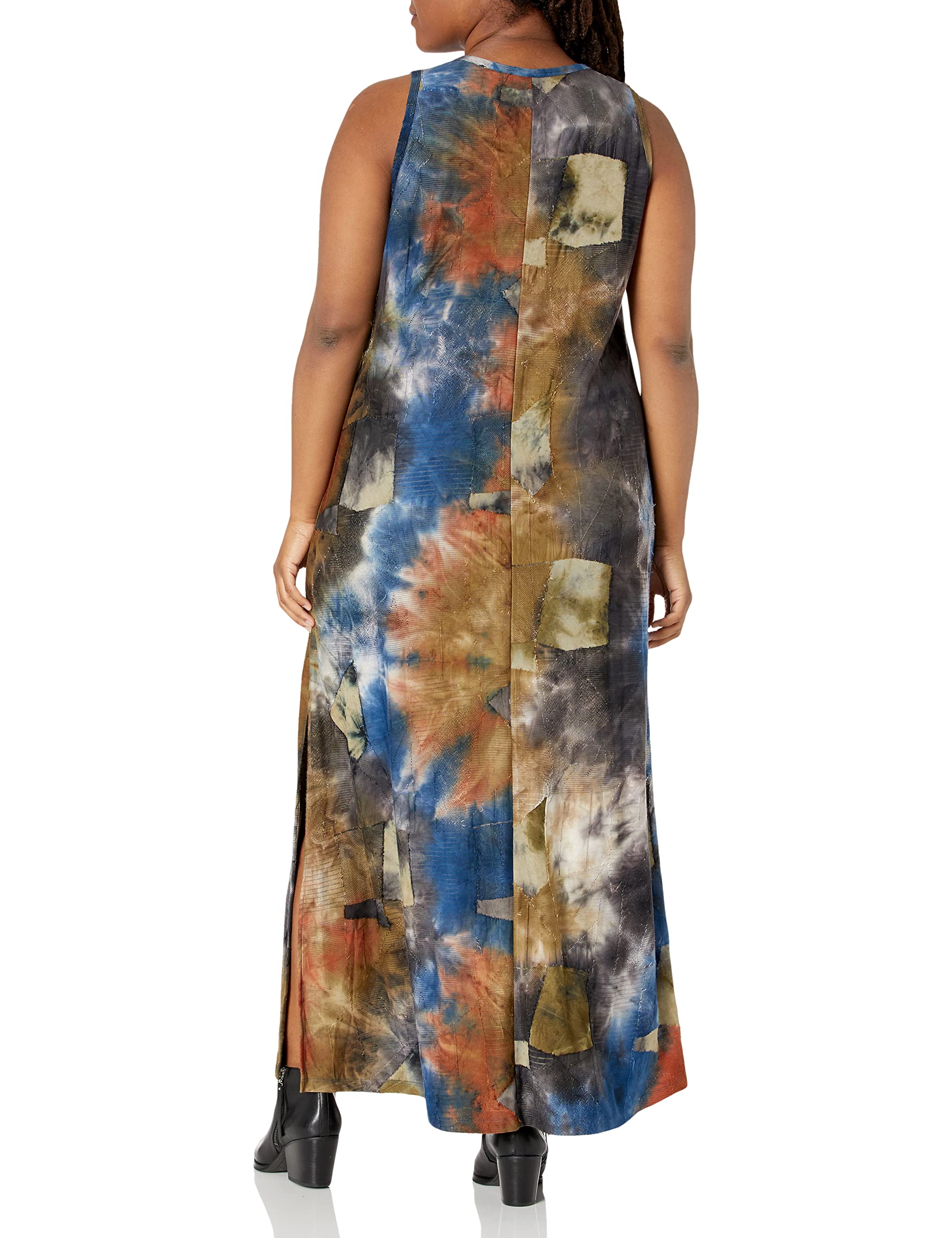 Karen Kane Women's Plus Size Side-Slit Maxi Dress - Flowy & Elegant for Parties, Weddings & Special Occasions