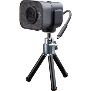 Logitech StreamCam Plus Full HD 1080p Webcam with AI Audio Enhancer App - Perfect for Streaming, Video Calls & Online Meetings - Free Shipping Included