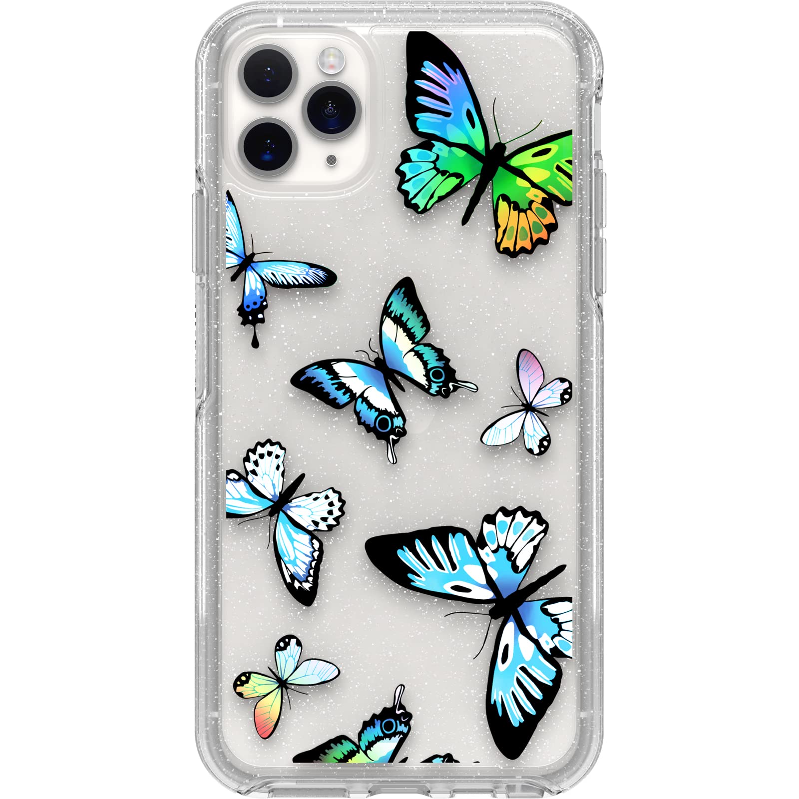 OtterBox Symmetry Series Case for iPhone 11 Pro Max & iPhone Xs Max - Y2K Butterfly Design, Ultra-Sleek Protective Cover with Wireless Charging Compatibility & Raised Edges for Camera/Screen Protection | Perfect for Daily Use, Travel & Outdoor Activities