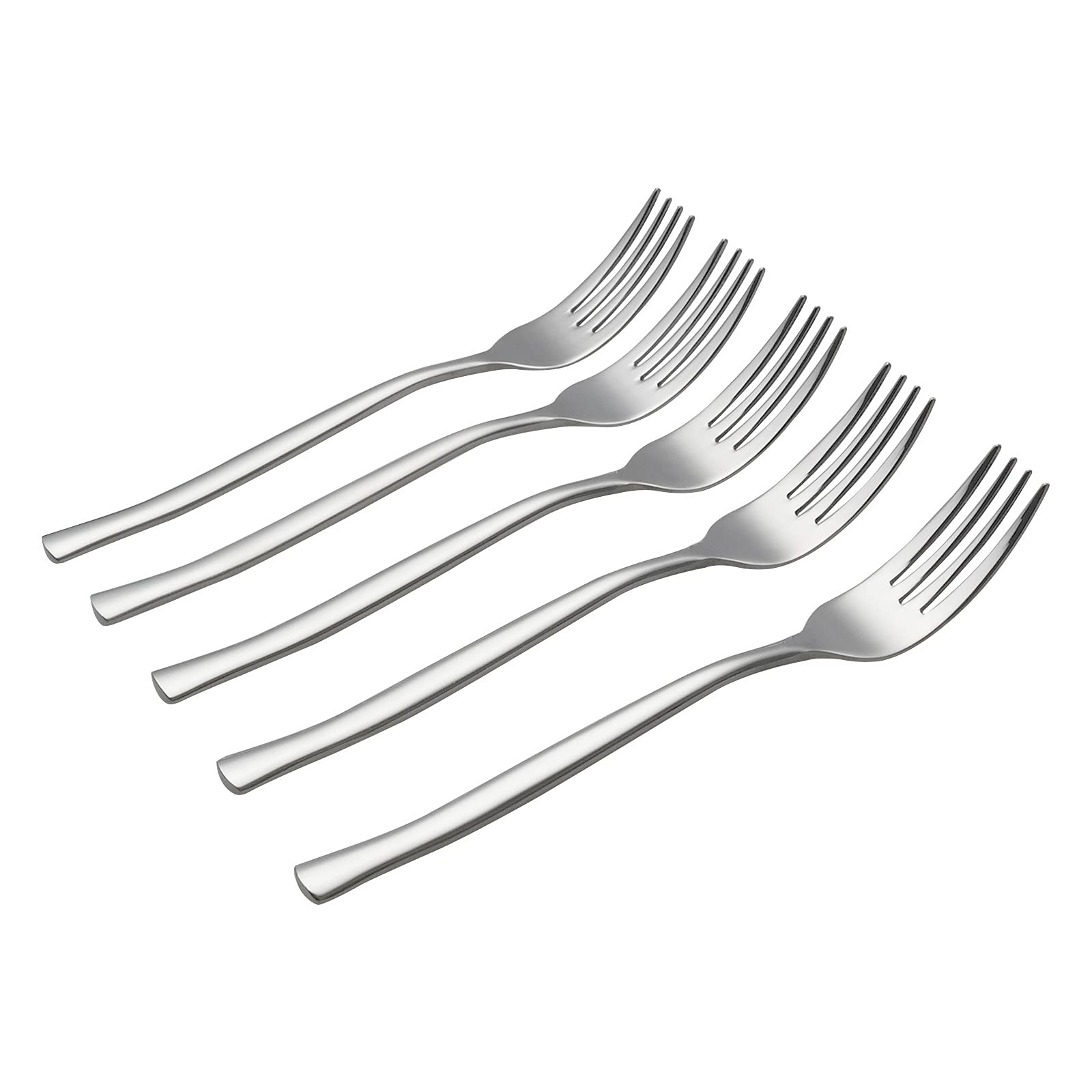 12-Piece Stainless Steel Dinner Forks Set - Durable 18/10 Silverware for Restaurants, Home Dining & Party Entertaining