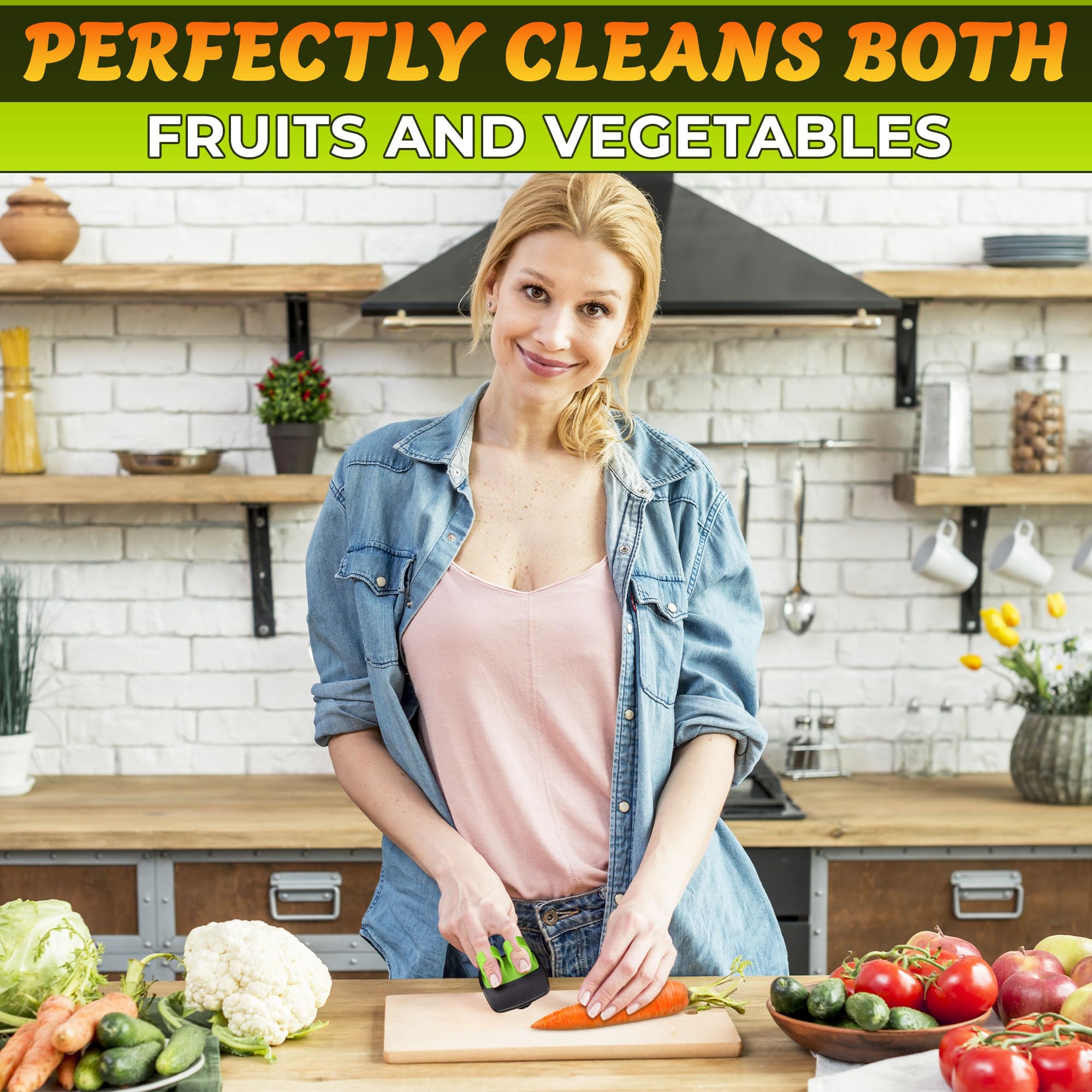 Premium Silicone Finger Grip Vegetable Peeler - Ergonomic Kitchen Tool for Peeling Carrots, Potatoes & Fruits - Safe & Comfortable Handheld Peeler for Effortless Food Prep | Ideal for Home Cooking, Meal Prep & Professional Kitchens