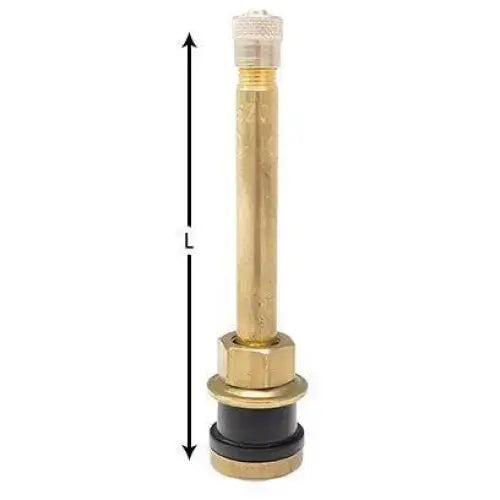 AA TR 574 Tubeless Truck Tire Valve - Heavy Duty Rubber Snap-in Valve Stems for Commercial Vehicles - Perfect for Semi Trucks, Trailers & Fleet Maintenance