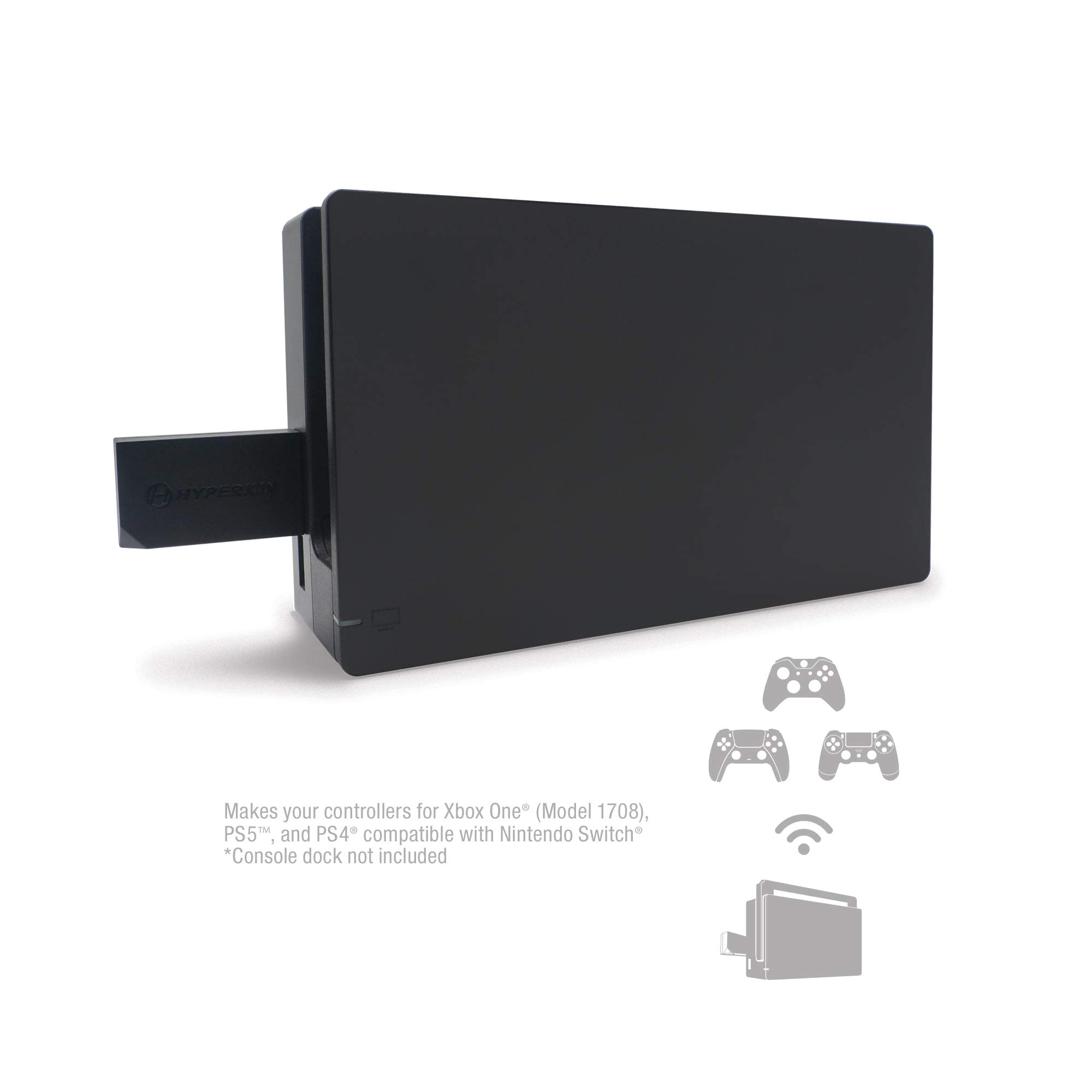 Hyperkin Alphastar Adapter for Nintendo Switch - Wireless Controller Adapter for Xbox One & PS4 to Nintendo Switch - Perfect for Gaming, Multiplayer & Retro Gaming Sessions