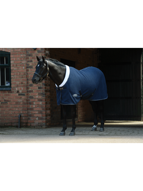 Weatherbeeta Sherpa Fleece Cooler for Horses - Breathable & Comfortable Riding Blanket - Perfect for Cool Weather & Trail Riding