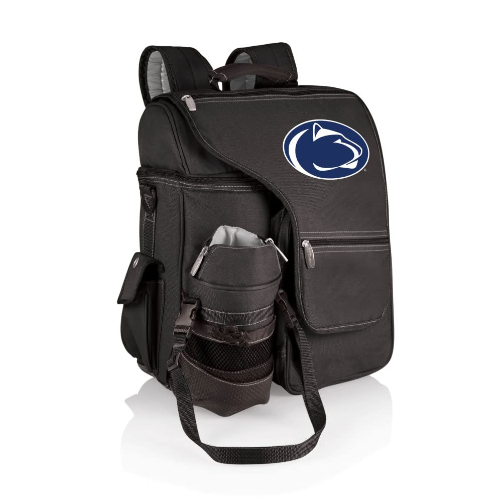 PICNIC TIME NCAA Penn State Nittany Lions Insulated Backpack Cooler with Water Bottle Holder - Lightweight Soft-Sided Cooler Bag for Picnics, Tailgating, Hiking & Outdoor Adventures