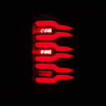 07-13 Chevy Silverado LUXX Series LED Tail Lights - Black & Red Smoke Lens - High Performance Brake Lights - Perfect for Off-Roading & Night Driving