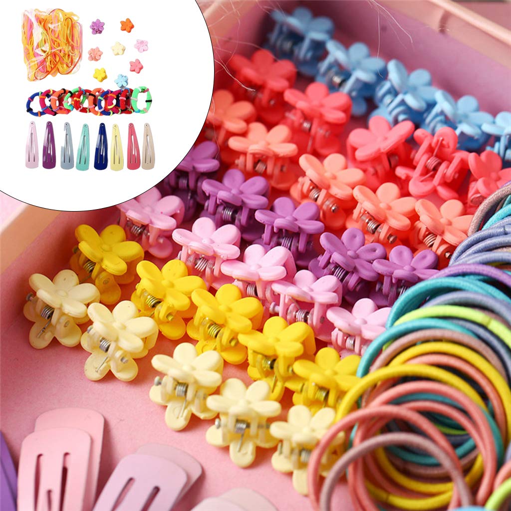 **LOSA Snap Hair Clips - Thick Seamless Cotton Hair Bands & Rubber Bands for Women - Perfect for Ponytails, Braids, and Everyday Styling**