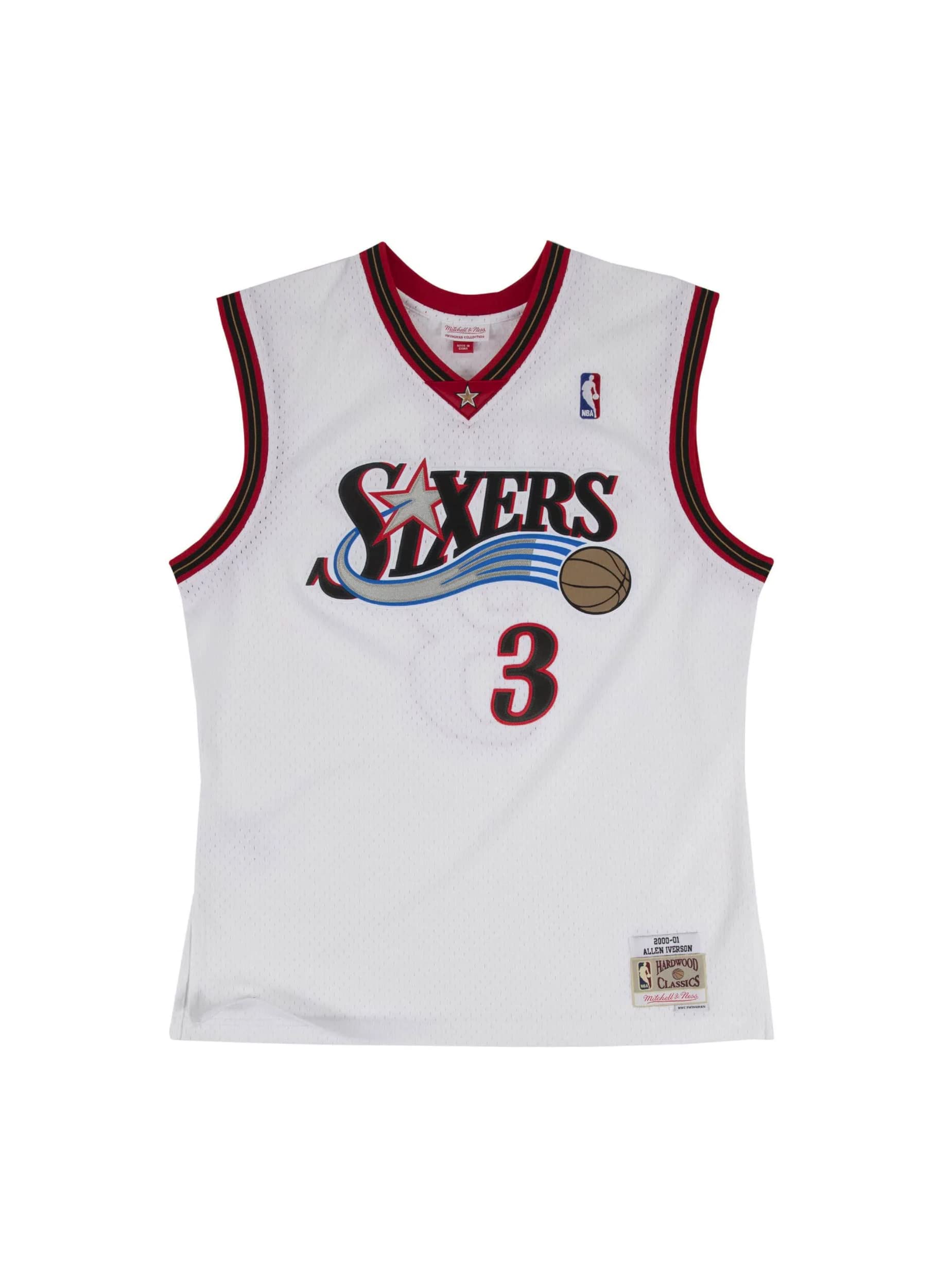Mitchell & Ness Men's Classic Retro NBA Jersey - Vintage Basketball Shirt for Fans & Collectors - Perfect for Game Day, Sports Events & Casual Wear