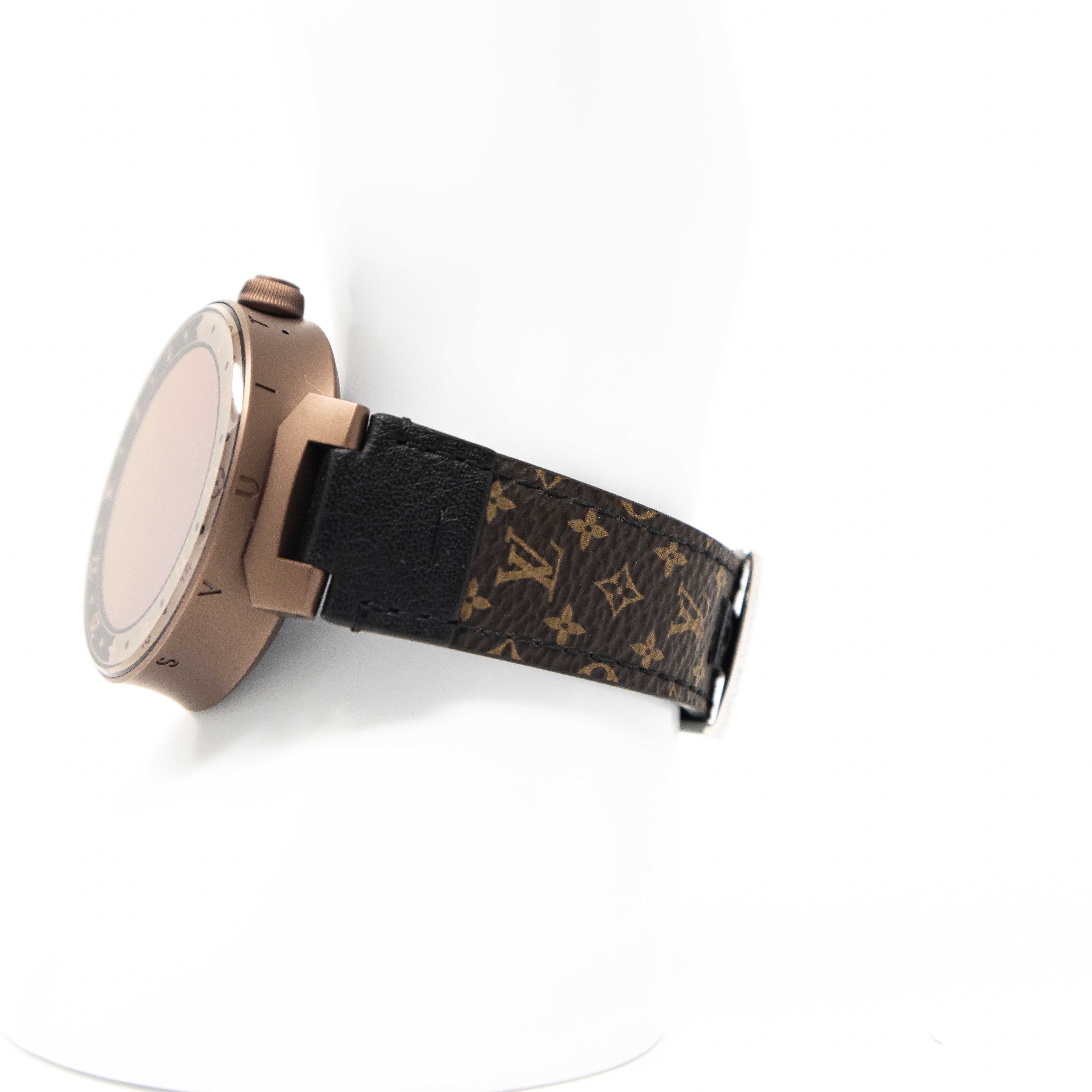 Louis Vuitton Tambour Horizon Light Up Smartwatch - Luxury Touchscreen Smart Watch for Men & Women with Fitness Tracking & Notifications - Perfect for Business, Travel & Everyday Wear