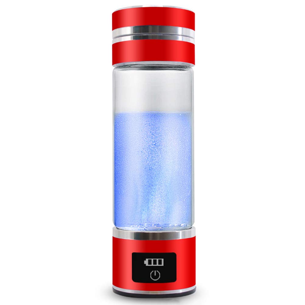 Portable Hydrogen Water Generator Bottle - Rechargeable Alkaline Water Ionizer Cup for Hydrogen Rich Water | Perfect for Travel, Gym & Daily Hydration