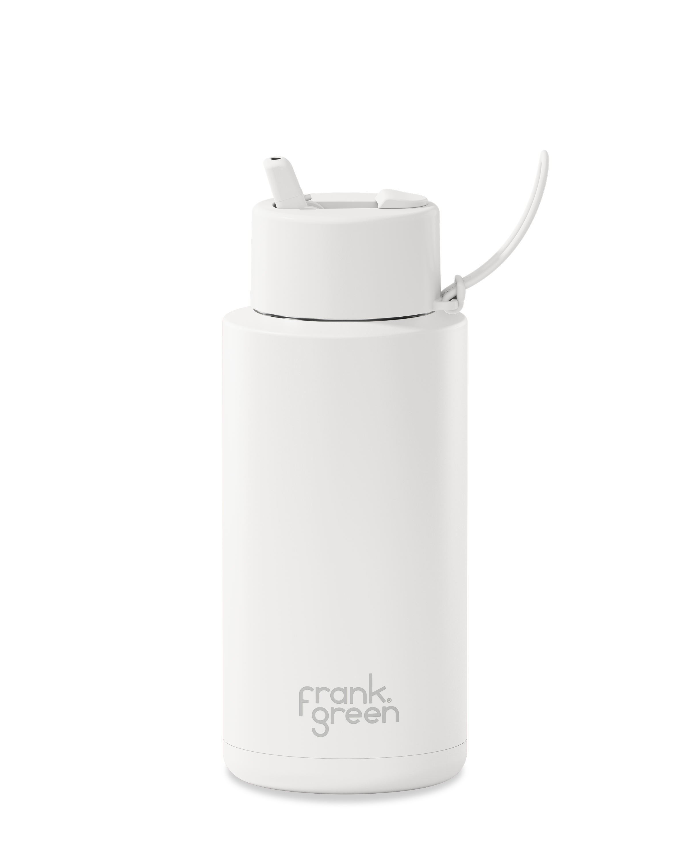 Eco-Friendly Ceramic Reusable Water Bottle - 34oz/1000ml Leakproof & Insulated - Perfect for Gym, Hiking & Office Use