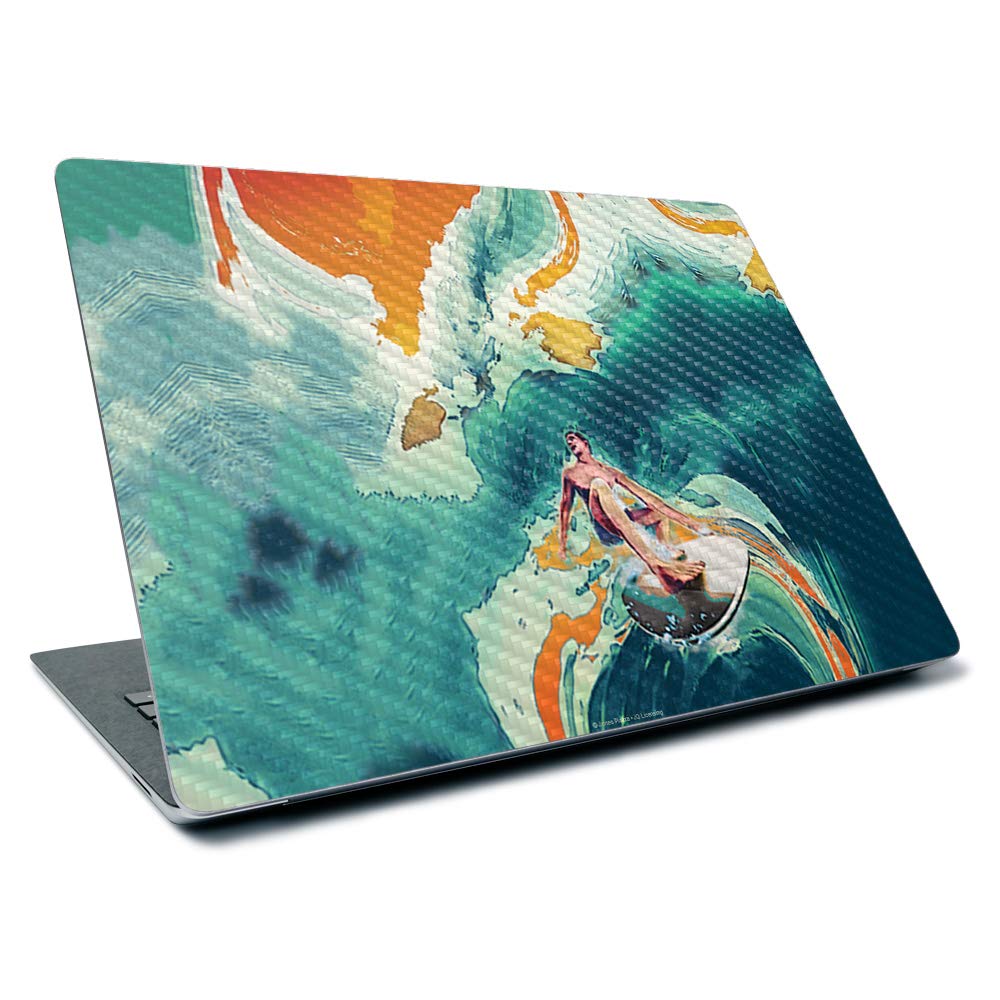 MightySkins Carbon Fiber Skin for Microsoft Surface Laptop 3 13.5