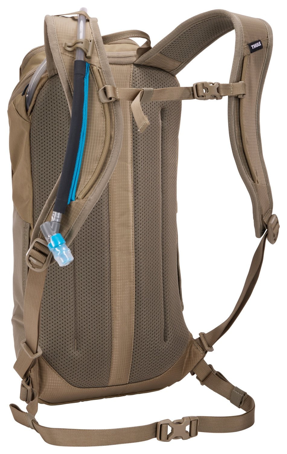 Thule AllTrail Hydration Pack 10L - Lightweight Hiking Backpack with Water Bladder, Faded Khaki - Perfect for Trail Running, Camping & Outdoor Adventures