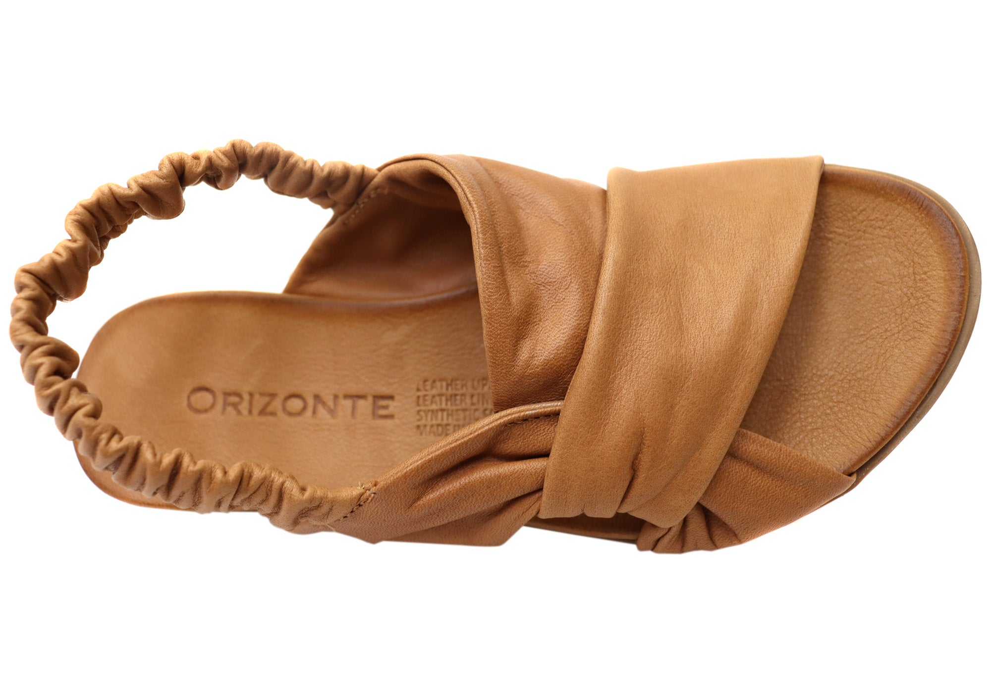 Orizonte Shanty Women's Comfortable European Leather Sandals - Stylish Summer Casual Sandals for Walking, Beach & Vacation