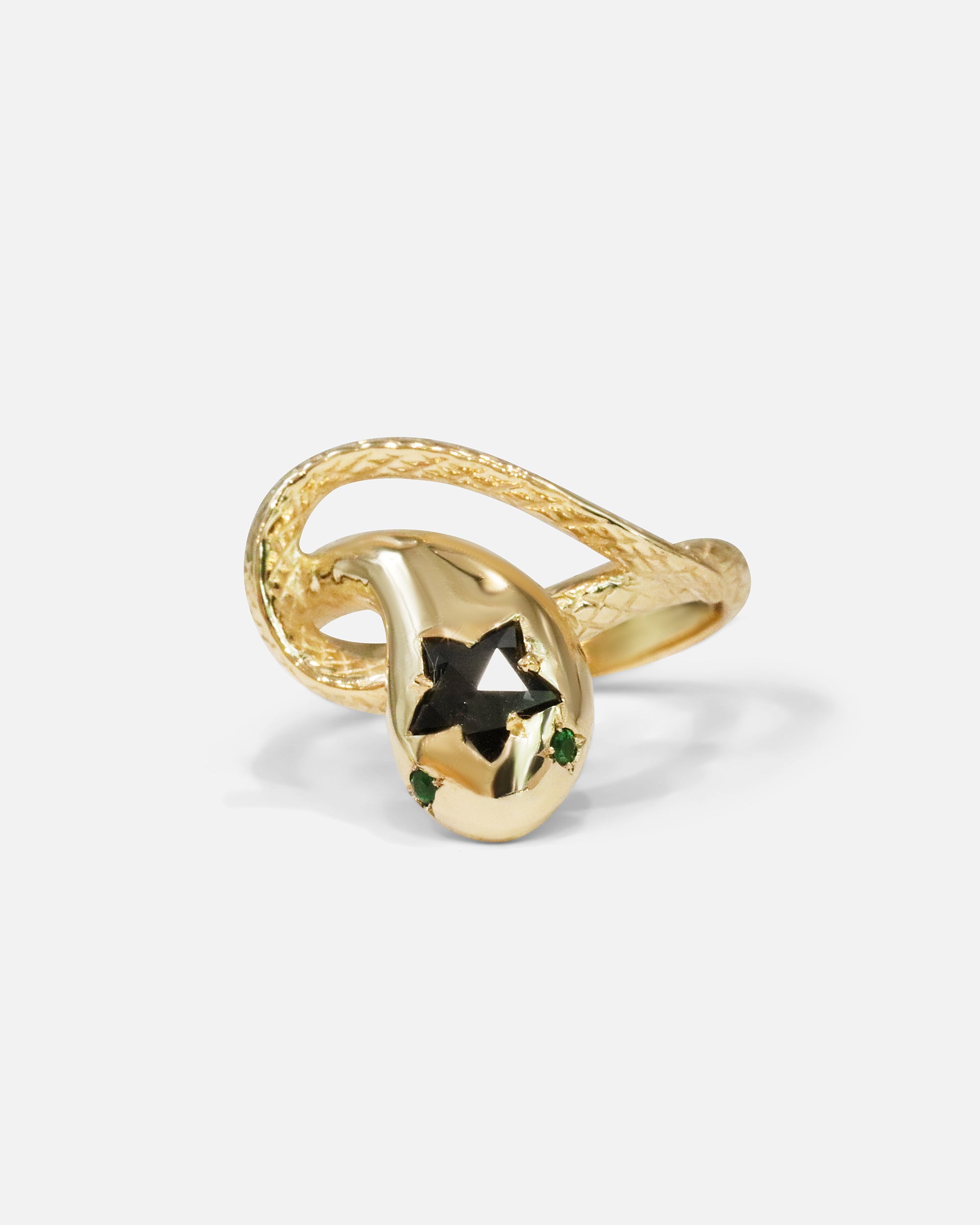 Cypher Ophidia Ring for Women - Elegant Snake Design Stainless Steel Band Ring - Perfect for Gifts, Parties, and Everyday Wear