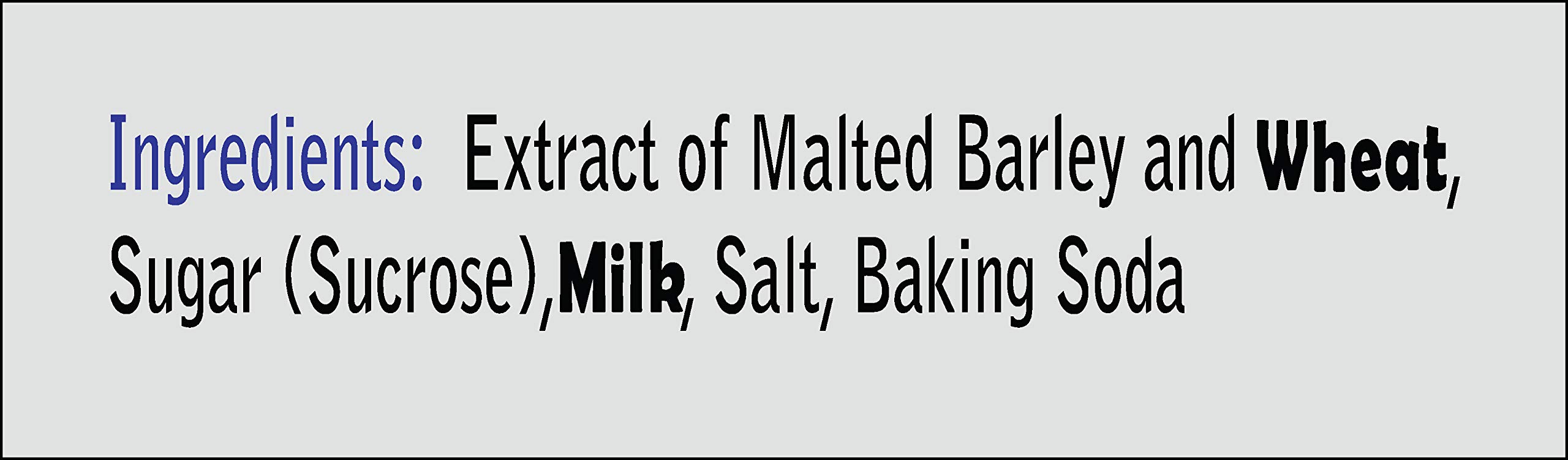 6 Pack - Soda Fountain Malted Milk Powder 2.5 Lb Canisters - Perfect for Milkshakes, Ice Cream & Baking Supplies