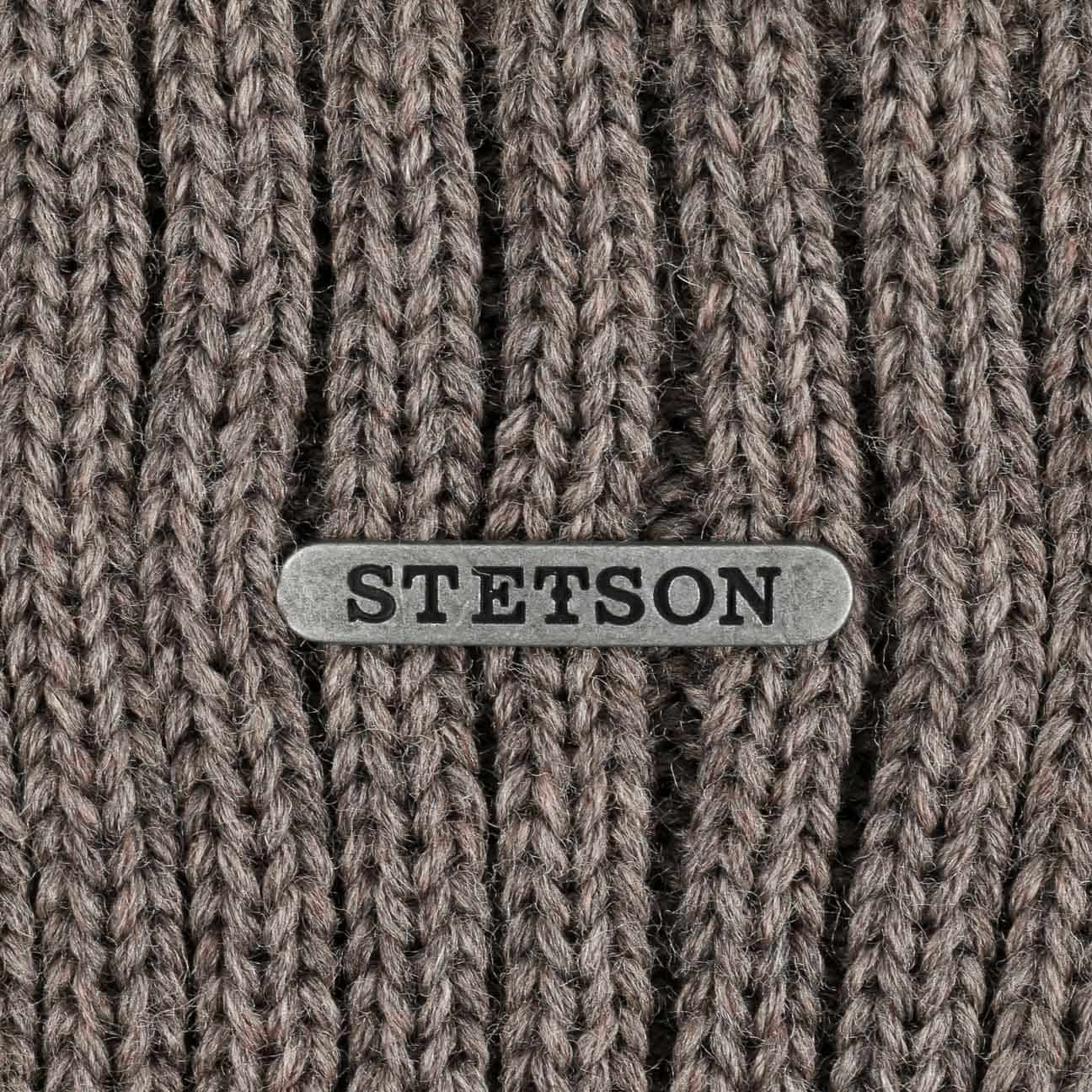 Stetson Georgia Wool Knit Hat with Cuff - Warm Winter Beanie for Men & Women - Perfect for Skiing, Hiking, and Outdoor Activities