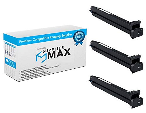 High-Yield Black Toner Cartridge (3-Pack) for Konica Minolta bizhub C300/C352/C352P Printers | 20,000 Page Yield | Replacement for 8938-705 | Perfect for Office Printing & High-Volume Document Production